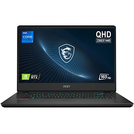 MSI Gaming Vector GP66, Intel 12th Gen. i7-12700H, 15.6" QHD 165Hz Gaming Laptop (16GB/1TB NVMe SSD/Windows 11 Home/Nvidia RTX 3070Ti 8GB GDDR 6/Black/2.38Kg), 12UGS-234IN