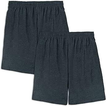 Fruit of the Loom Men's Eversoft Cotton Shorts with Pockets (S-4XL)