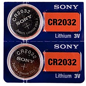 Sony 3V Lithium CR2032 Batteries (2 Pack Blister)