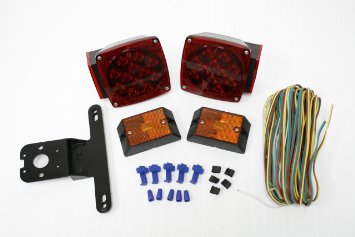 MaxxHaul 70205 12V LED Trailer Light Kit