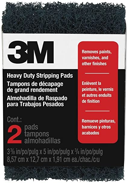 3M 10111 Heavy Duty Stripping Pads for Flat Surfaces