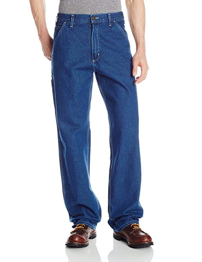 Carhartt Men's Washed Denim Original Fit Work Dungaree B13