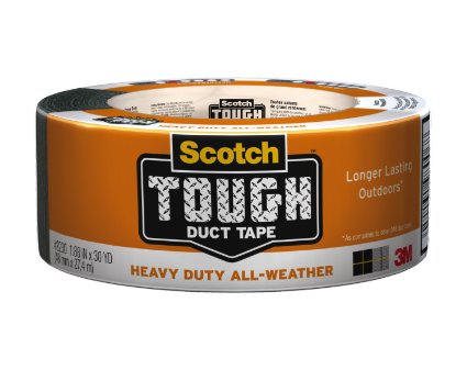 Scotch Tough Duct Tape, Heavy Duty All Weather, 1.88-Inch by 30-Yard
