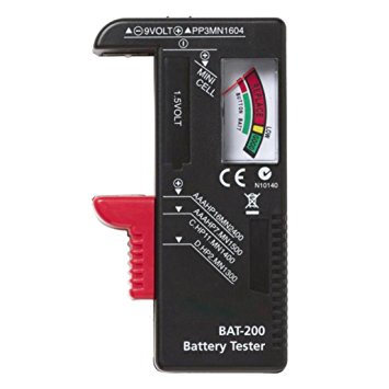 Bolayu New Indicator Universal Battery Cell Tester AA AAA C/D 9V Volt Button Checker