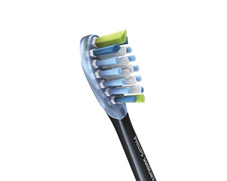 Philips Sonicare HX9042/94 AdaptiveClean 2-Pack Brush Heads, Black