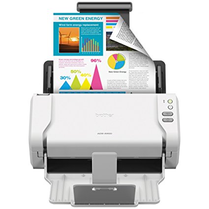 Brother ADS2200 High Speed Color Duplex Document Scanner with Space Saving Design