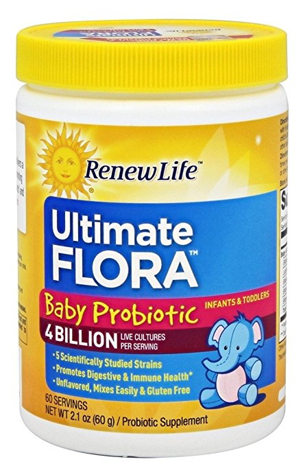 ReNew Life - FloraBABY Advanced Infant & Toddler Probiotic - 60 Grams