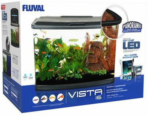 Fluval Vista Aquarium Kit 16 Gallon