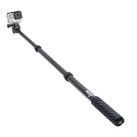 GoScope BOOSTplus- Telescoping Extension Pole / Monopod for GoPro Cameras: Expands 17.5" out to 40"