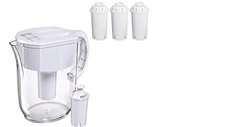 Everyday 10 Cup Water Pitcher (Pitcher with 4 Filters)