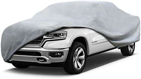 XCAR 5 Layers Truck Cover Windproof Dustproof UV Car Cover for Pickup Trucks All Weather Protection Fits up to 210''