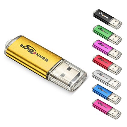 BESTRUNNER 1Pcs USB 2.0 Flash Drive Pen Bright Memory Stick Storage Thumb Stick 32GB 16GB 8GB 4GB 2GB 1GB