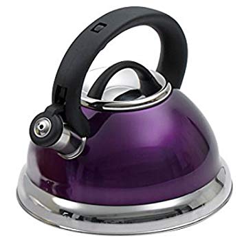Kitchenworks 2.5 Qt. Whistling Tea Kettle In Purple