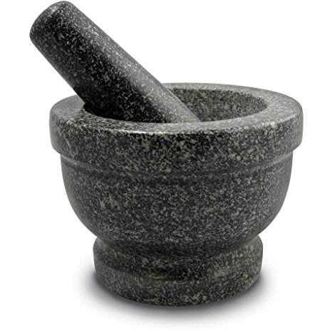 Fox Run Brands Granite Mortar and Pestle, 5.5-Inch