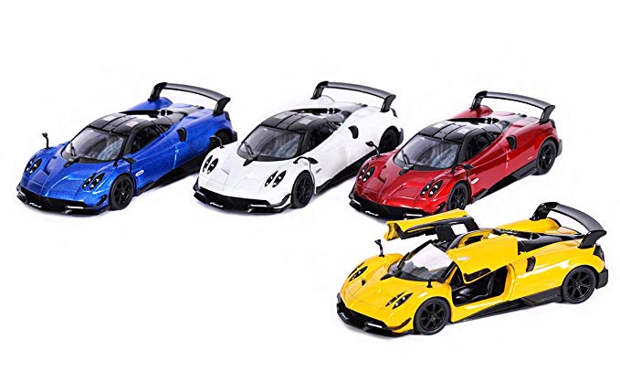 Kinsmart Pagani Huayra Bc 2016 Limited Edition Diecast Toy Car - Multi Color