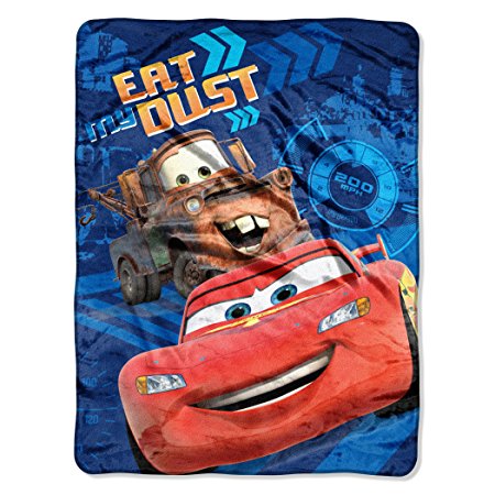 The Northwest Company Disney's Cars City Limits Micro Raschel Blanket, 46 by 60-Inch