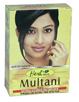 Hesh  Multani Matti Powder, 3.5-Ounce  Boxes (Pack of 5)