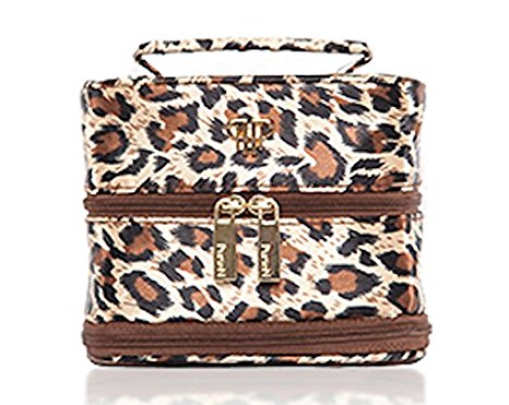PurseN Tiara Small Weekender Jewelry Case (Leopard/ Brown)