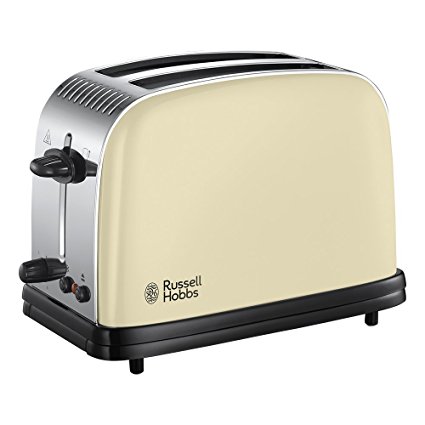 Russell Hobbs Colour Plus 2-Slice Toaster 23334 - Cream