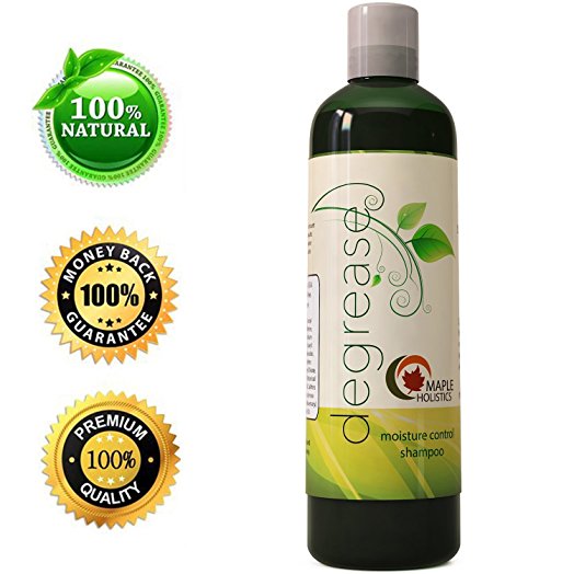 Shampoo for Oily Hair & Oily Scalp - Natural Dandruff Treatment for Women & Men - Hair Loss Products - Hair Strengthener - Itchy Scalp Treatment - Beautiful Hair Care - Clarifying Shampoo Sulfate Free