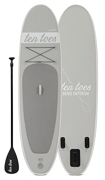 Ten Toes Board Emporium Weekender Inflatable Stand Up Paddle Board Bundle
