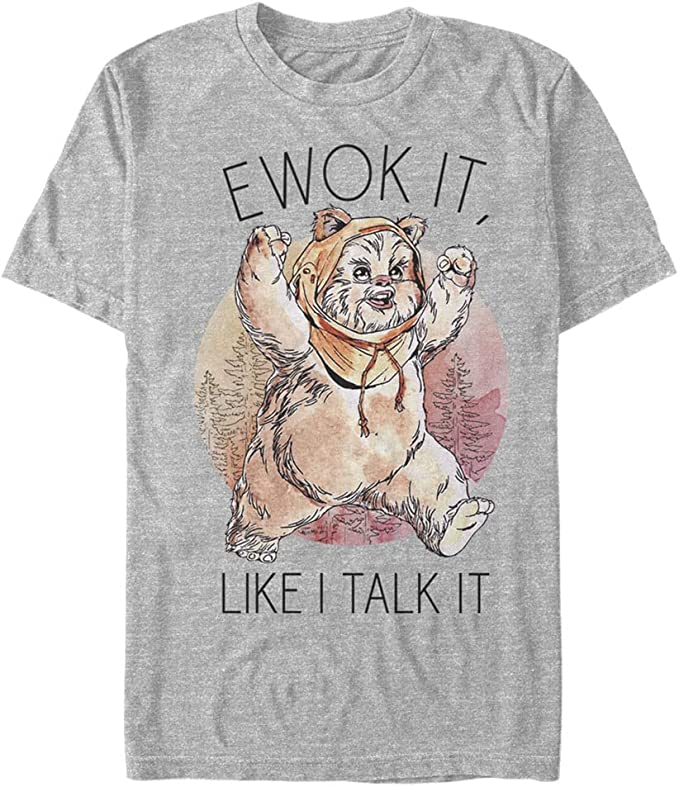 STAR WARS Big & Tall Ewok It Men's Tops Short Sleeve Tee Shirt