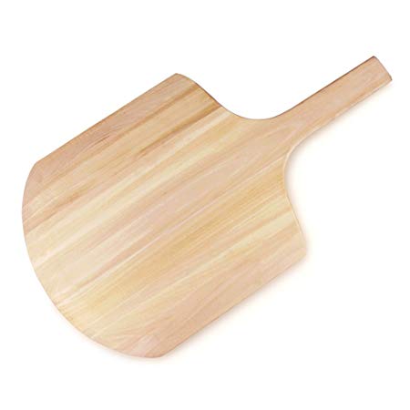 New Star Foodservice 50226 Wooden Pizza Peel, 12 x 14 inch Blade, 22 inch overall