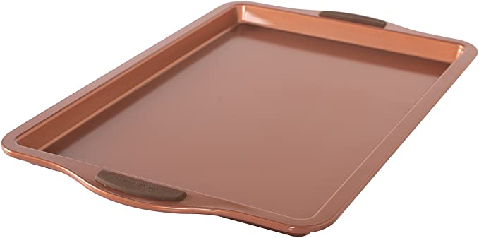 Nordic Ware 48243 Freshly Baked Cookie Sheet, 11" x 17", Copper