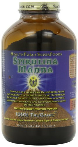 Healthforce Spirulina Manna Powder, 16 Ounce