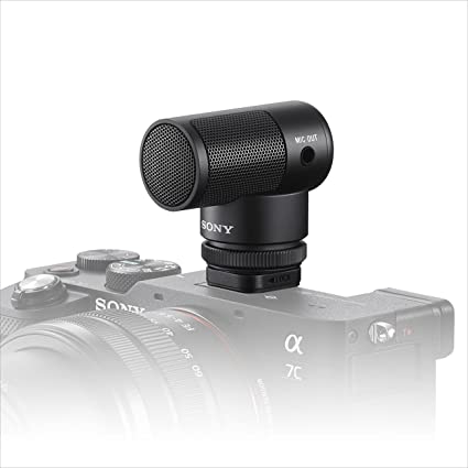 Sony ECM-G1 Shotgun Microphone, Super-Cardioid, Compact Sound Ideal for YouTube, Vlogging, Content Creation, Interviews & Wedding Filmmakers