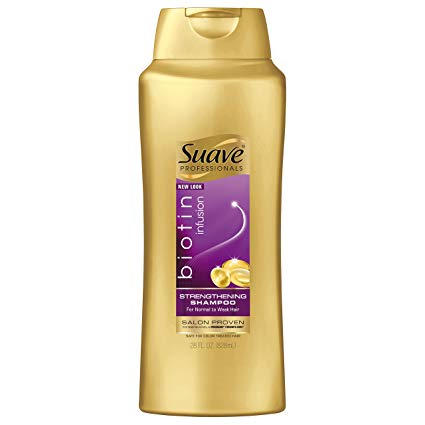 Suave Professionals Strengthening Shampoo, Biotin Infusion, 28 oz