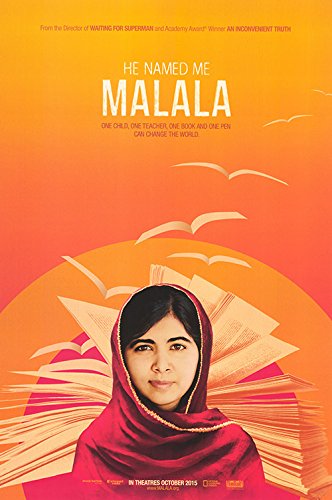 He Named Me Malala - Authentic Original 27" x 40" Movie Poster