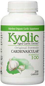 Kyolic Garlic Formula 100 Original Cardiovascular Formula (200 Capsules)