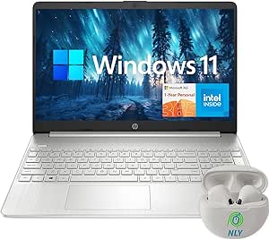 HP 15.6" Laptop Computer with 1-Year Microsoft Office 365, Full HD Display Laptop 16GB RAM, 1TB SSD, Intel Core i5-1135G7 Quad-Core Processor, Webcam, SD Card Reader, NLY Earphones, Windows 11 Home