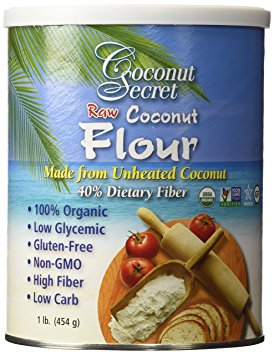 Coconut Secret -2 pk Coconut Flour, Gluten-Free, High Fiber, 16oz