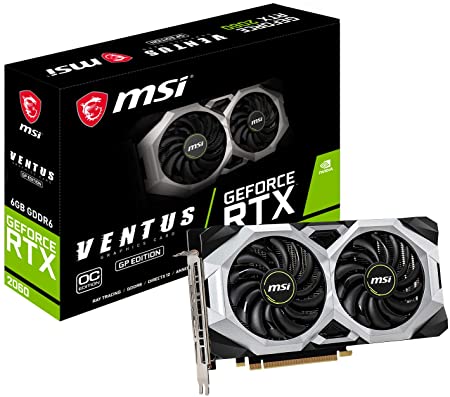 MSI GeForce VD7626 RTX 2060 VENTUS GP OC Graphics Board