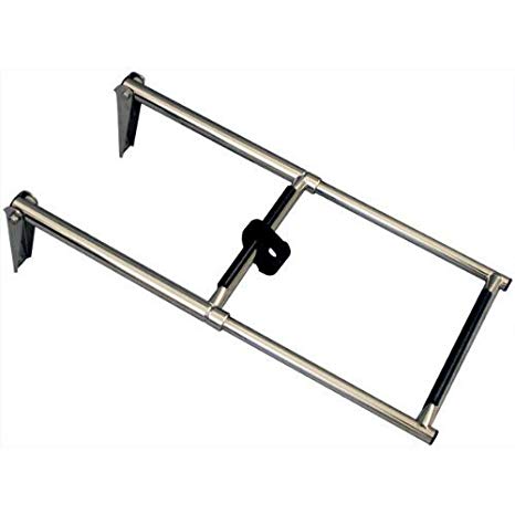 Amarine-made Stainless Steel Telescoping Boat Ladder, 2 Step