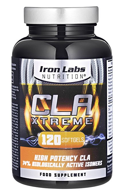 CLA Xtreme - 1000mg x 120 Softgels | Ultimate CLA Supplement | Conjugated Linoleic Acid | No.1 CLA Sports Supplement