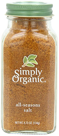 Simply Organic All-Seasons Salt, Certified Organic, 4.73-Ounce Container