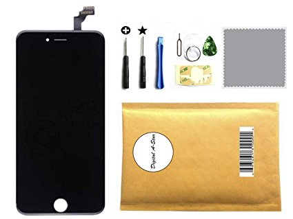 Digital A-star iPhone 6 LCD Touch Screen Digitizer Frame Assembly Replacement Set - black