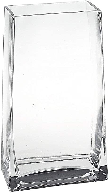 Badash - Daydream Rectangle 7" Mouth Blown Glass Vase