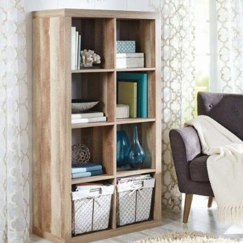 Modern Better Homes and Gardens 8-Cube Organizer Weathered