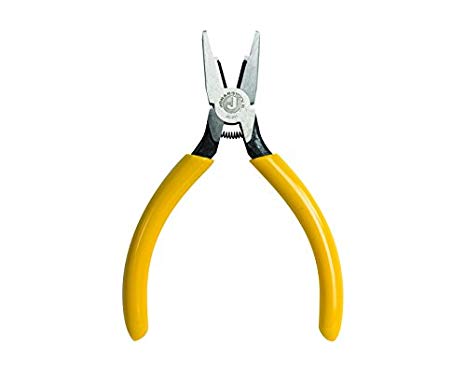 Jonard JIC-891 Connector Crimping Plier with Side Cutter, 5-13/16" Length