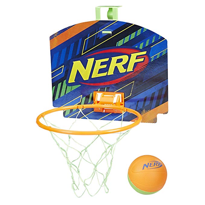 Nerf Sports Nerfoop Orange/Green Ball.