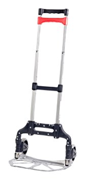 Bovado USA BOV-16636 Hand Truck, Folding Aluminum Cart, Movers Dolly for Moving Needs
