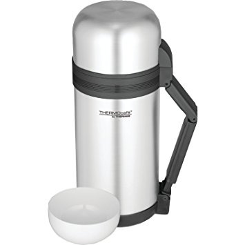 Thermos Df2212w2 Vacuum Insulated Food and Beverage Bottle, 1.3-Quart