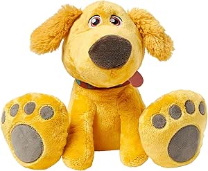 Disney Store Official Pixar UP - Dug The Dog with Big Feet Plush Toy - Soft & Cuddly 11-Inch Character, for Kids & Fans, Collectible for All Ages