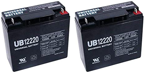 12V 22Ah Battery for Golden LiteRider PTC Envy Power Chair GP162-2 Pack