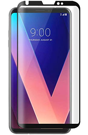 Keliple LG V30 Screen Protector,Tempered Glass Screen Protector for V30[Case Friendly][HD-Clear][0.26mm][Anti-Glare][Bubble-Free][Anti-Scratch]