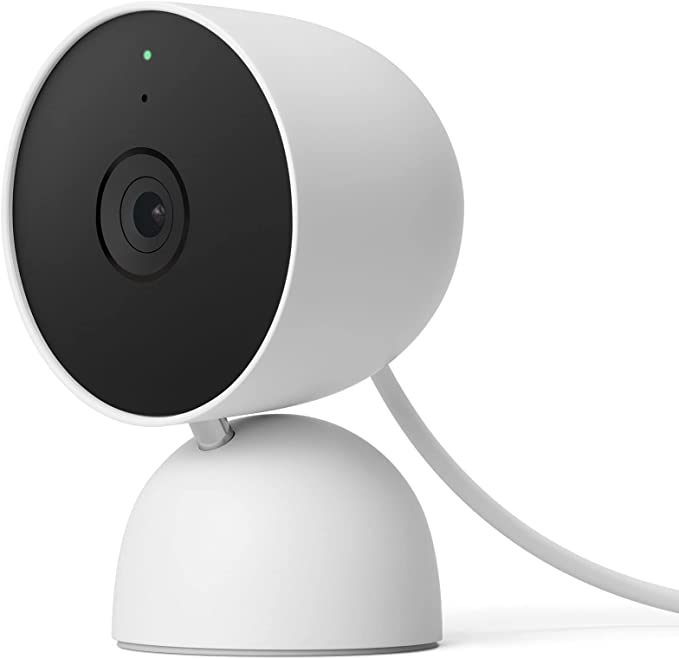 Google Nest Cam (Indoor, Wired) Security Camera - Smart Home WiFi Camera